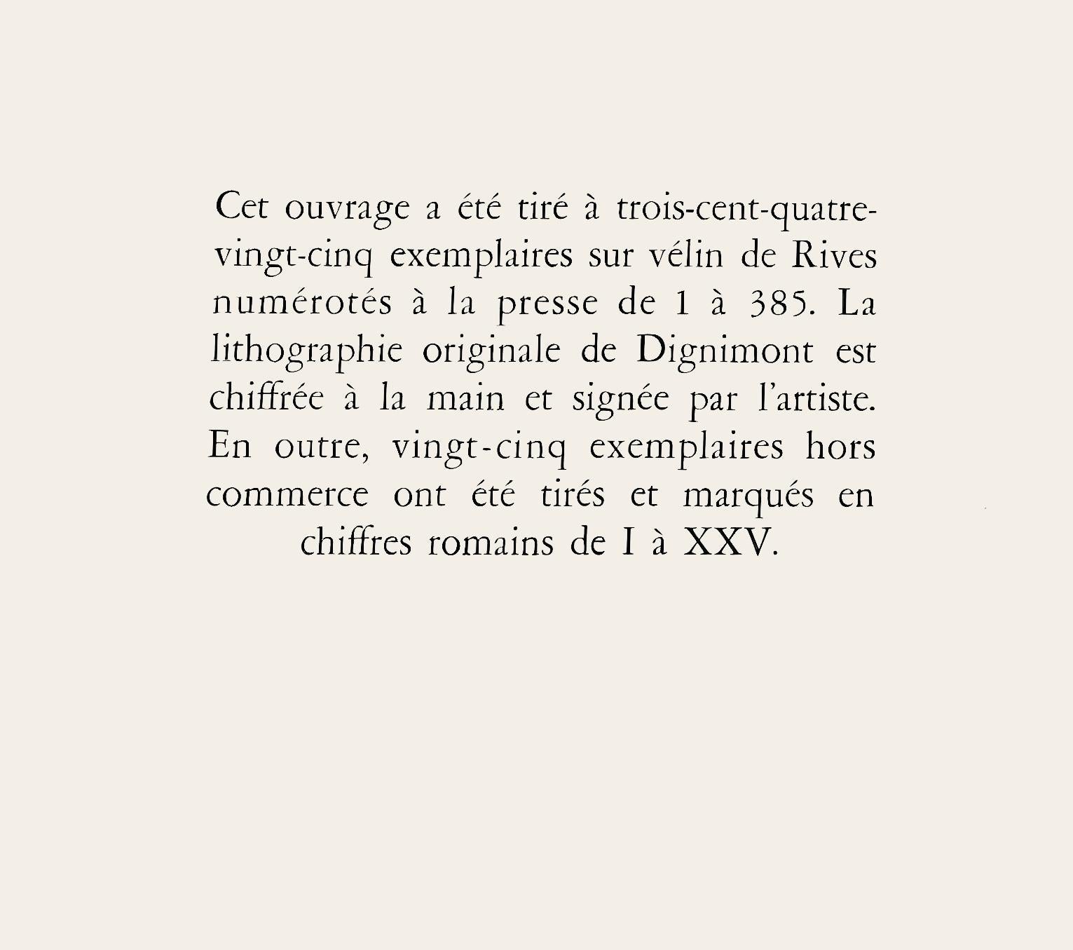 Dignimont, Le bouquet, Dignimont (après) en vente 2