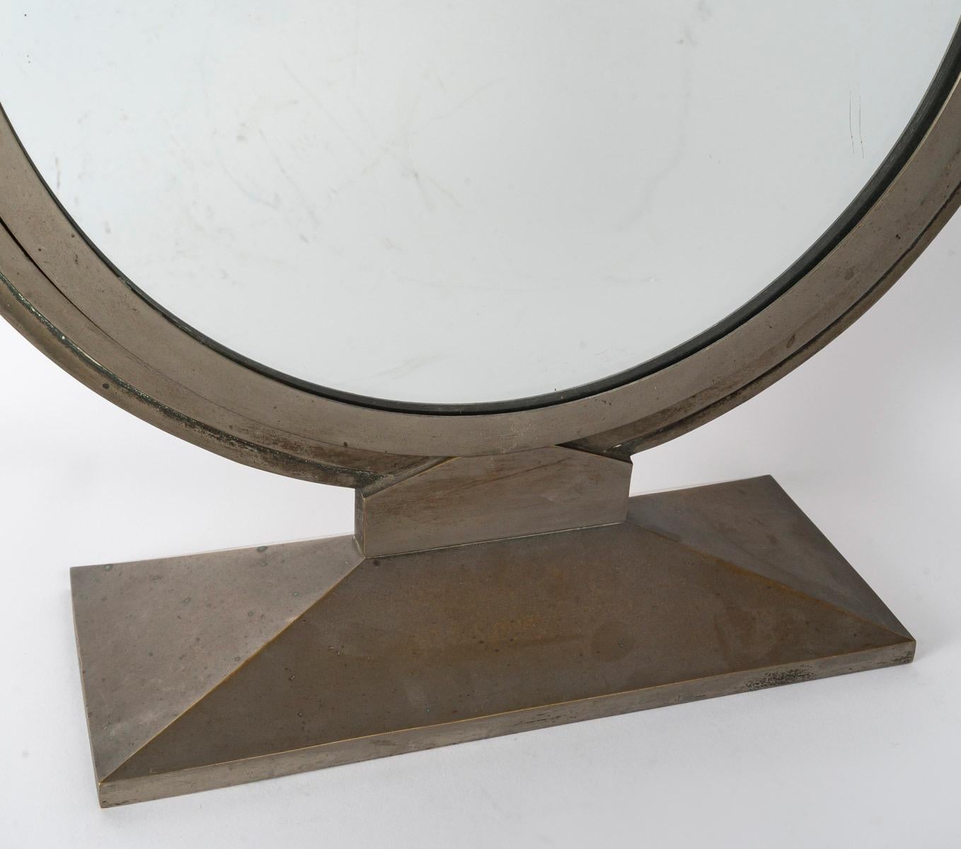 André Domin & Marcel Genevrière for Maison Dominique, A French Art Deco Mirror 1