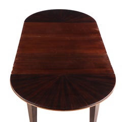 André Domin & Marcel Genevrière for Maison Dominique Macassar Ebony Dining Table