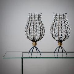 André Dubreuil (*1951), Pareja de "Fotóforos" con perlas, Francia, hacia 1990