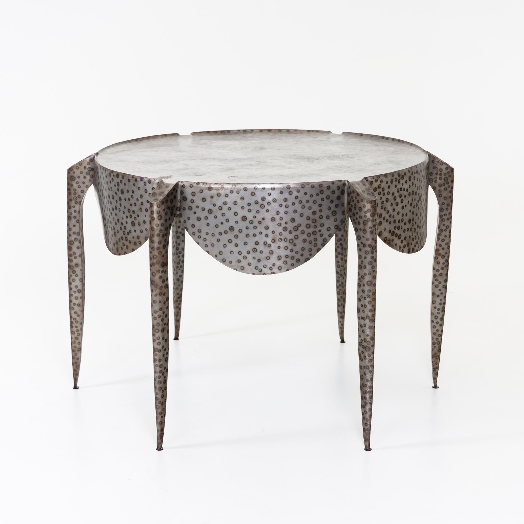Metalwork André Dubreuil (*1951), Paris Table, France, designed in 1988  For Sale