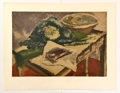 (after) Dunoyer de Segonzac - "Nature morte - le chou" lithograph