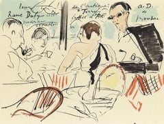 Andre Dunoyer de Segonzac, Eden Roc, from Letter to My Painter Raoul Dufy, 1965
