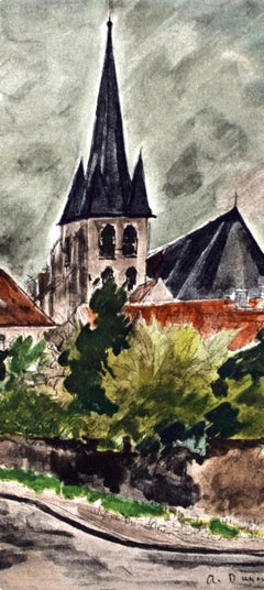 Composition, Les Peintres mes amis, André Dunoyer de Segonzac