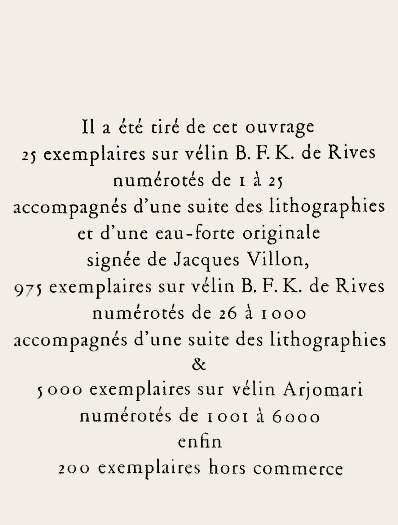 de Segonzac, Eden Roc, Lettre à mon peintre Raoul Dufy (after) For Sale 2