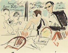 Vintage de Segonzac, Eden Roc, Lettre à mon peintre Raoul Dufy (after)