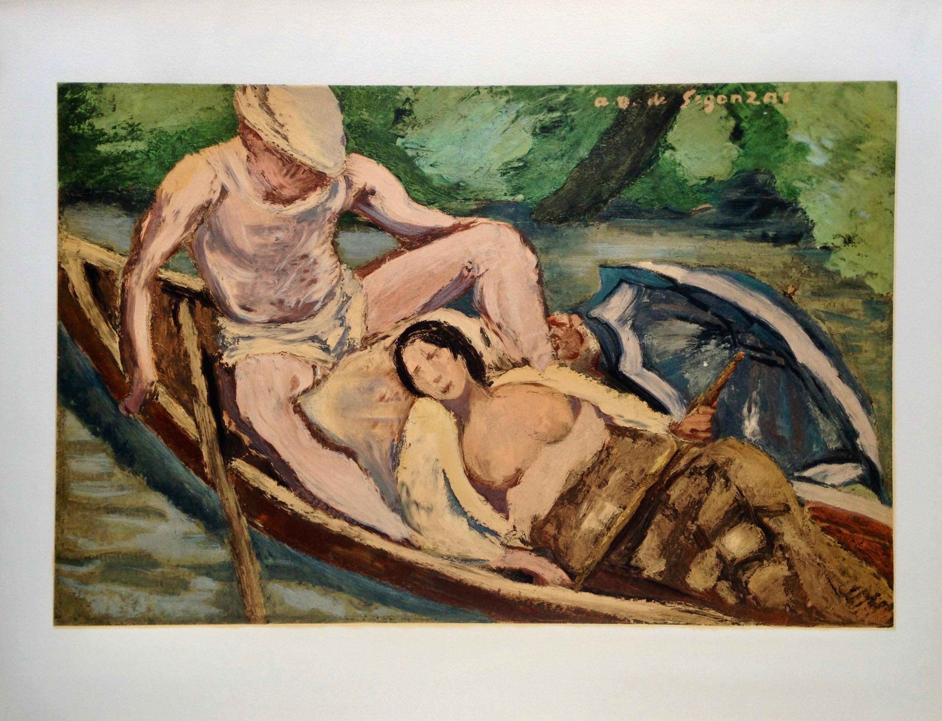Medium: Lithograph on vélin d'Arches paper
Year: 1967
Paper Size: 20 x 26 inches
Inscription: Signed in the plate and unnumbered, as issued
Notes: From the folio, Dunoyer de Segonzac, II, Collection Pierre Levy, 1967; published by Fernand Mourlot,