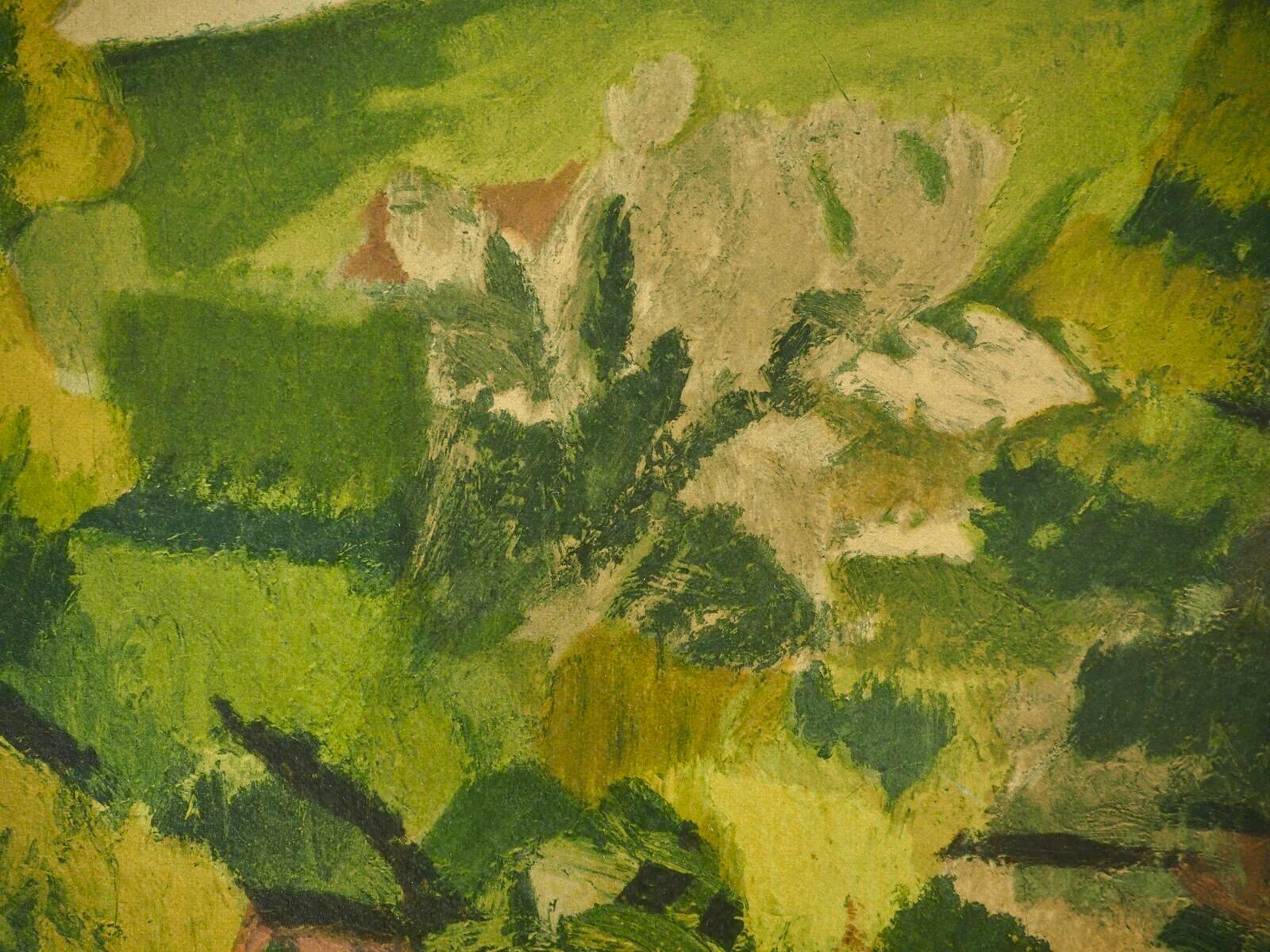 de Segonzac, Paysage a la petite route, Collection Pierre Lévy (after) - Modern Print by André Dunoyer de Segonzac