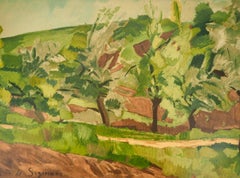 de Segonzac, Paysage a la petite route, Colección Pierre Lévy (después)