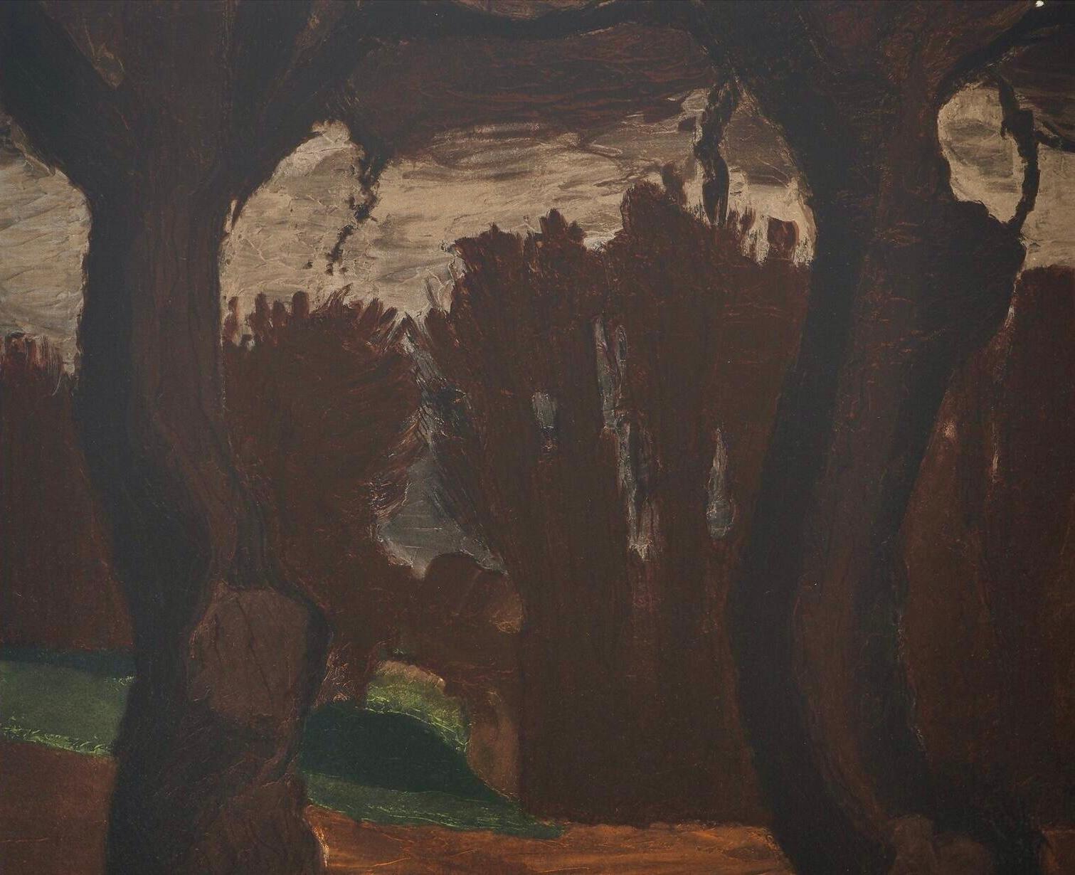 de Segonzac, Paysage a Villepreux, Collection Pierre Lévy (after) - Print by André Dunoyer de Segonzac