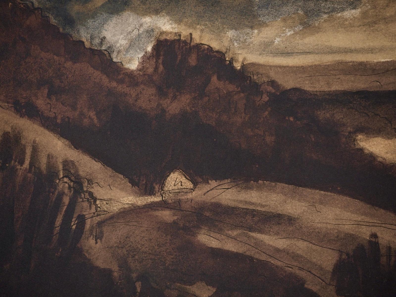 de Segonzac, Paysage d'Hiver, Collection Pierre Lévy (after) - Modern Print by André Dunoyer de Segonzac