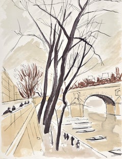 Les Quais de Paris, Regards sur Paris, André Dunoyer de Segonzac