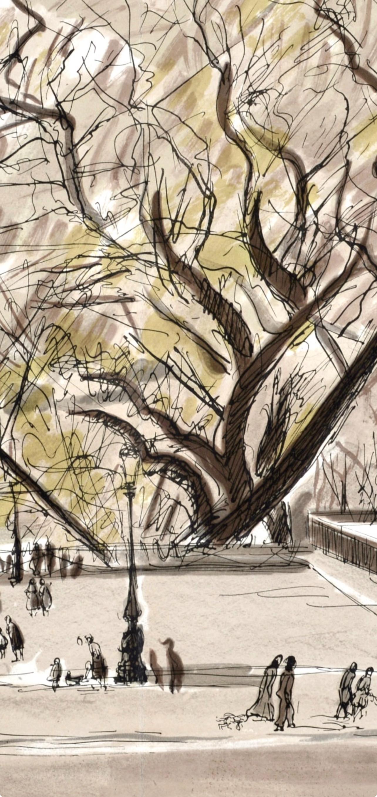 París le Pont Neuf, Regards sur Paris, André Dunoyer de Segonzac For Sale 5