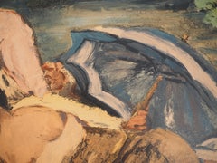 „The Indiscreet Boaters“, 1965 – Signierte Lithografie
