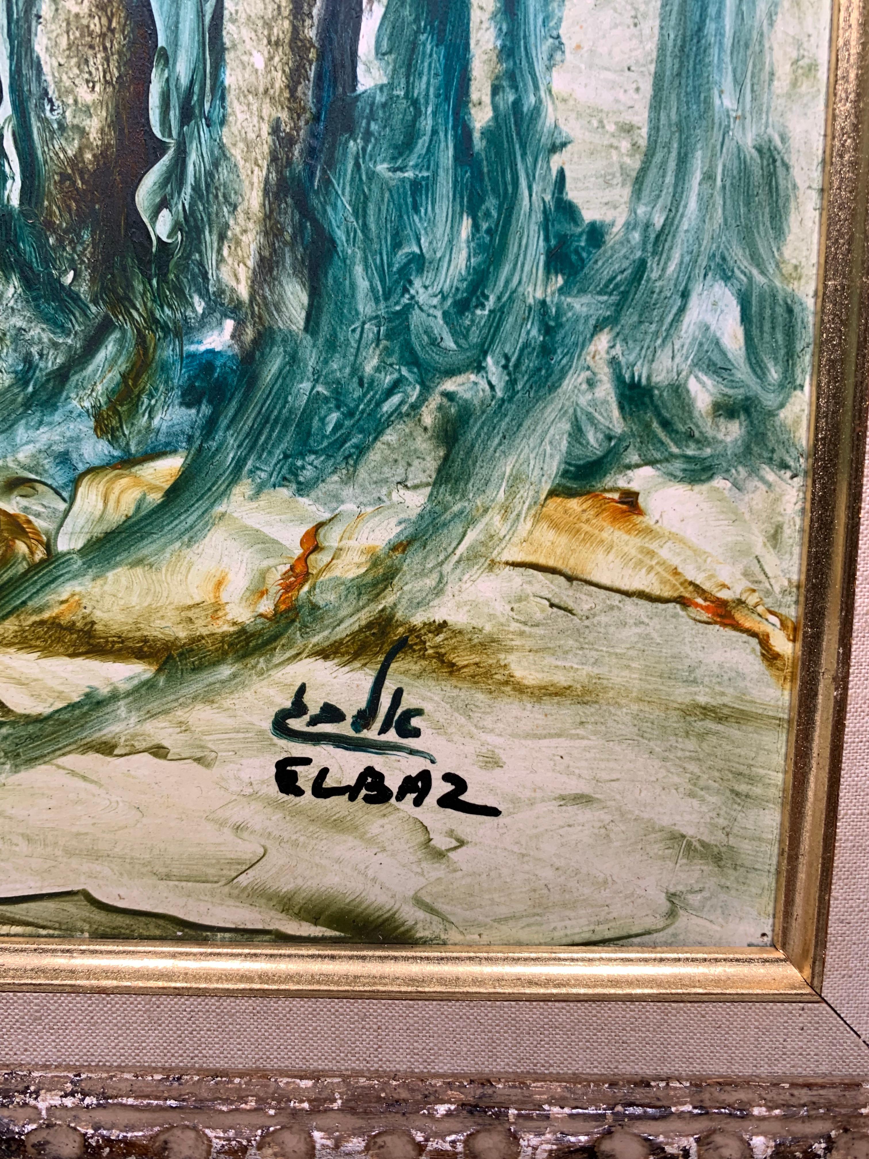 Paisaje - Landscape Painting Marrón de Andre Elbaz