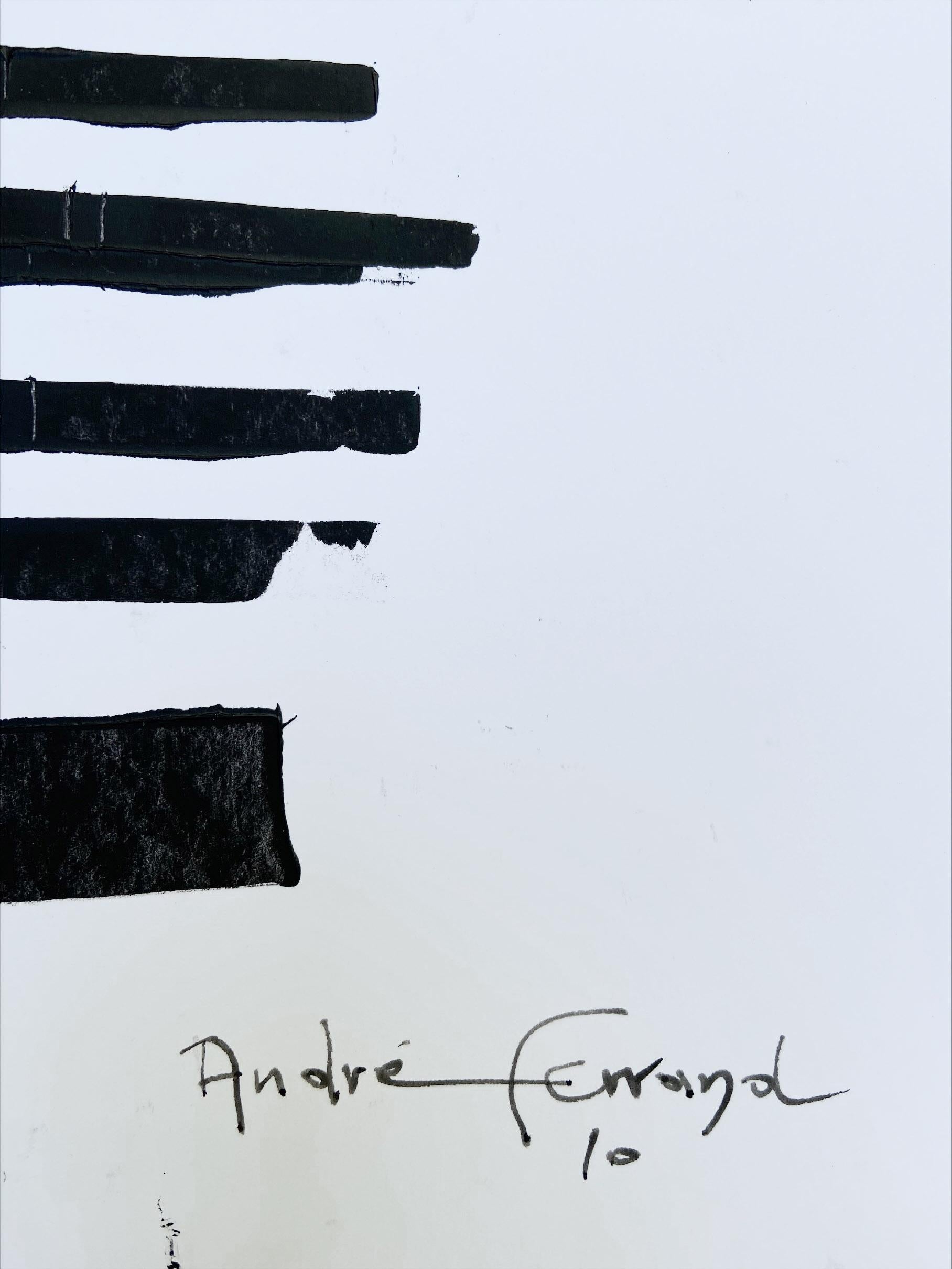 André Ferrand - Composition 5 
51x65
India ink on paper 
Signed on the back 
Circa 2010
390€