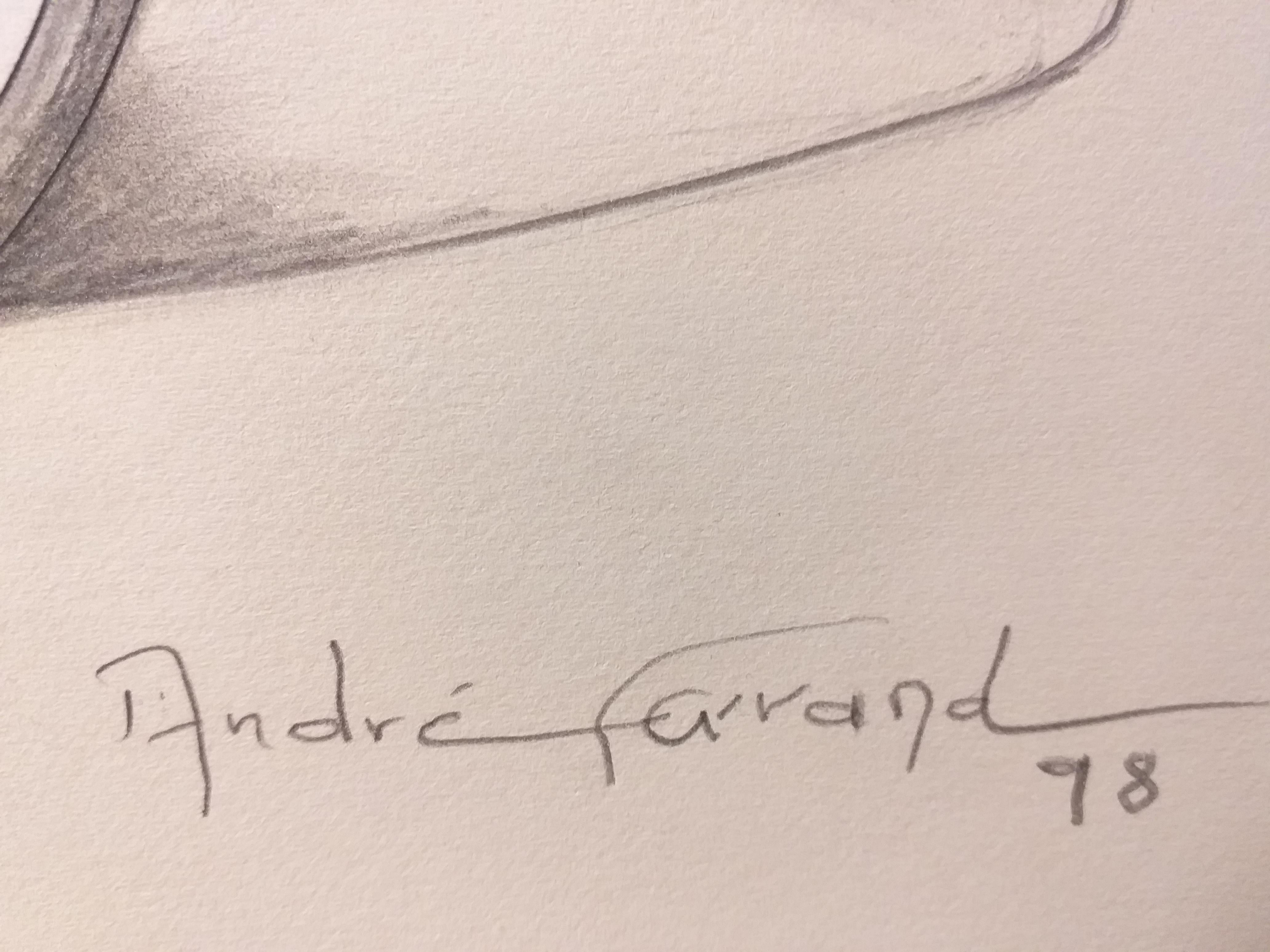 André Ferrand, Grand Coupé 1, Pencil 1998 For Sale 1