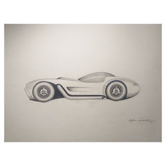 André Ferrand. Grand Coupé 5 Bleistift 1997