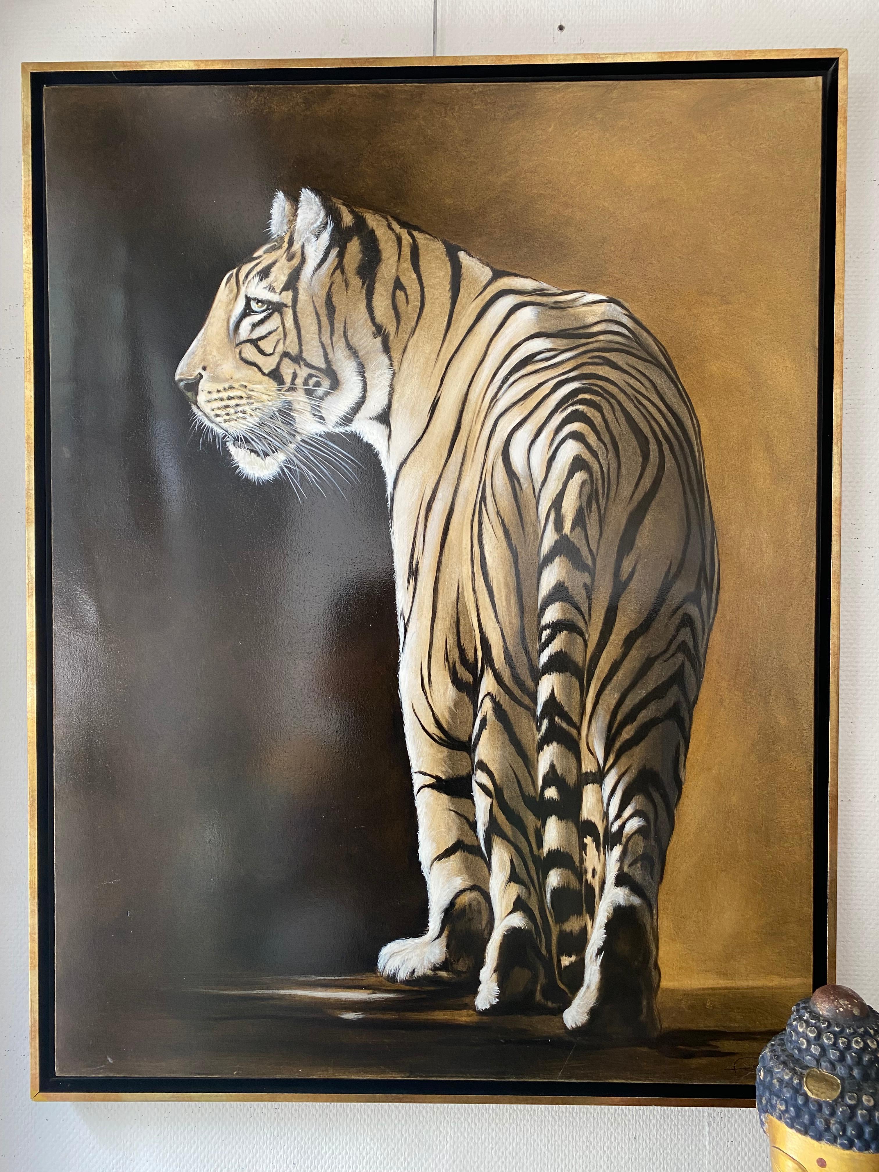 Animal Painting André Ferrand - Andr Ferrand - Le tigre