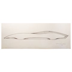 Andr Ferrand, die perfekte Linie, Bleistift 1998
