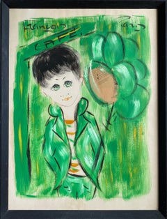 Jeune fille avec ballons, Paris