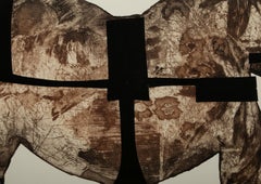 Cheval, gravure et aquatinte modernes d'Andre Francois