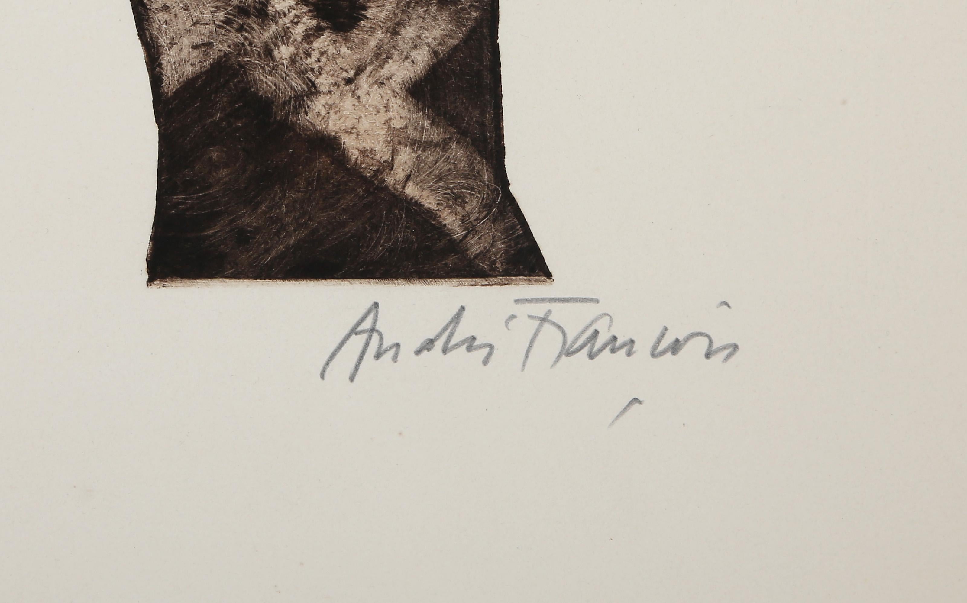 Andre Francois, Ungherese (1915 - 2005) - Cheval, Anno:  1960 circa, Medio:  Acquaforte e acquatinta su archi, firmata e numerata a matita, edizione:  7/50, Dimensioni immagine:  15,5 x 22,5 pollici, Dimensioni:  22 x 30 pollici (55,88 x 76,2 cm),