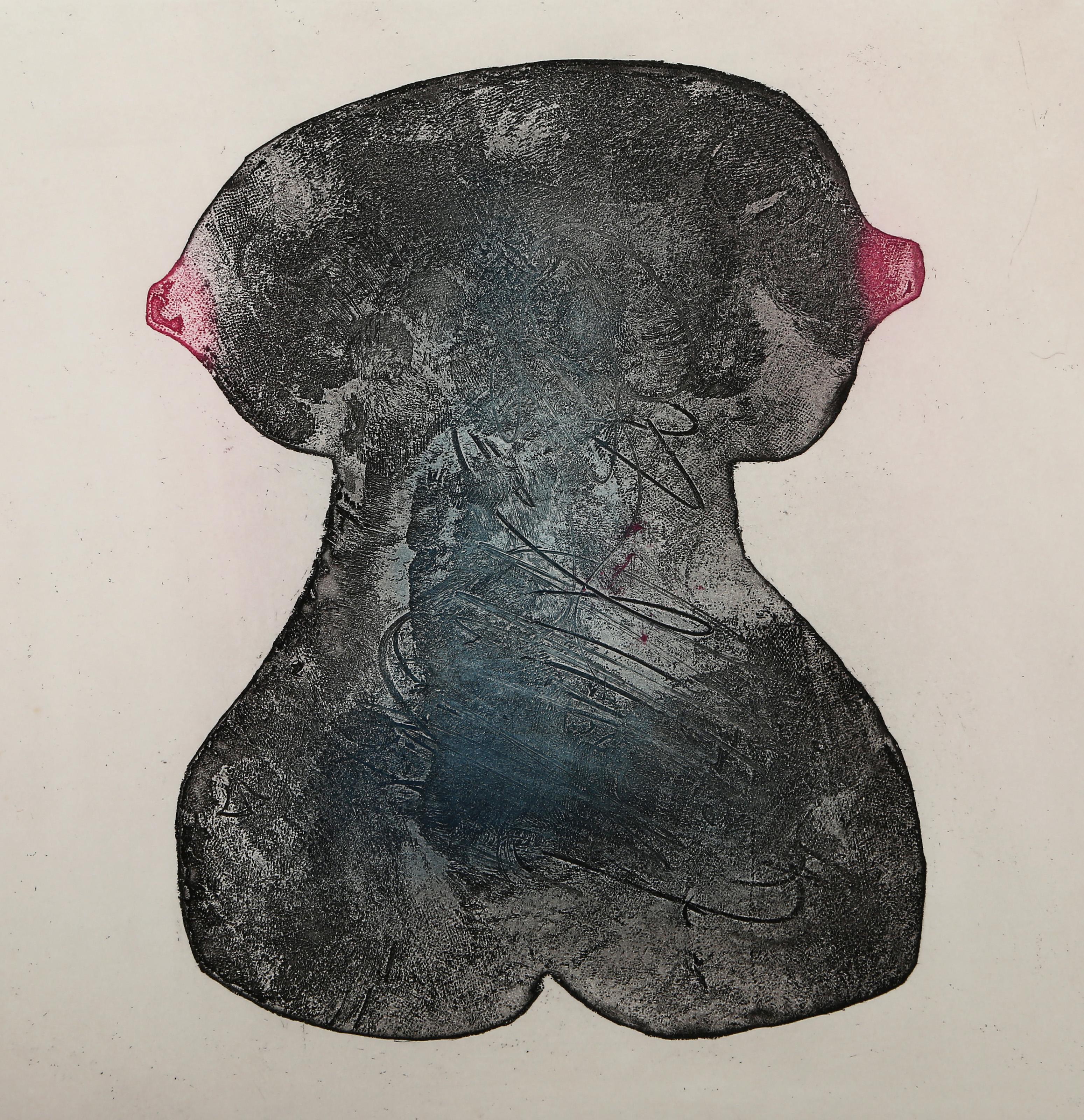 Trois torses, gravure et aquatinte modernes d'Andre François - Print de André François