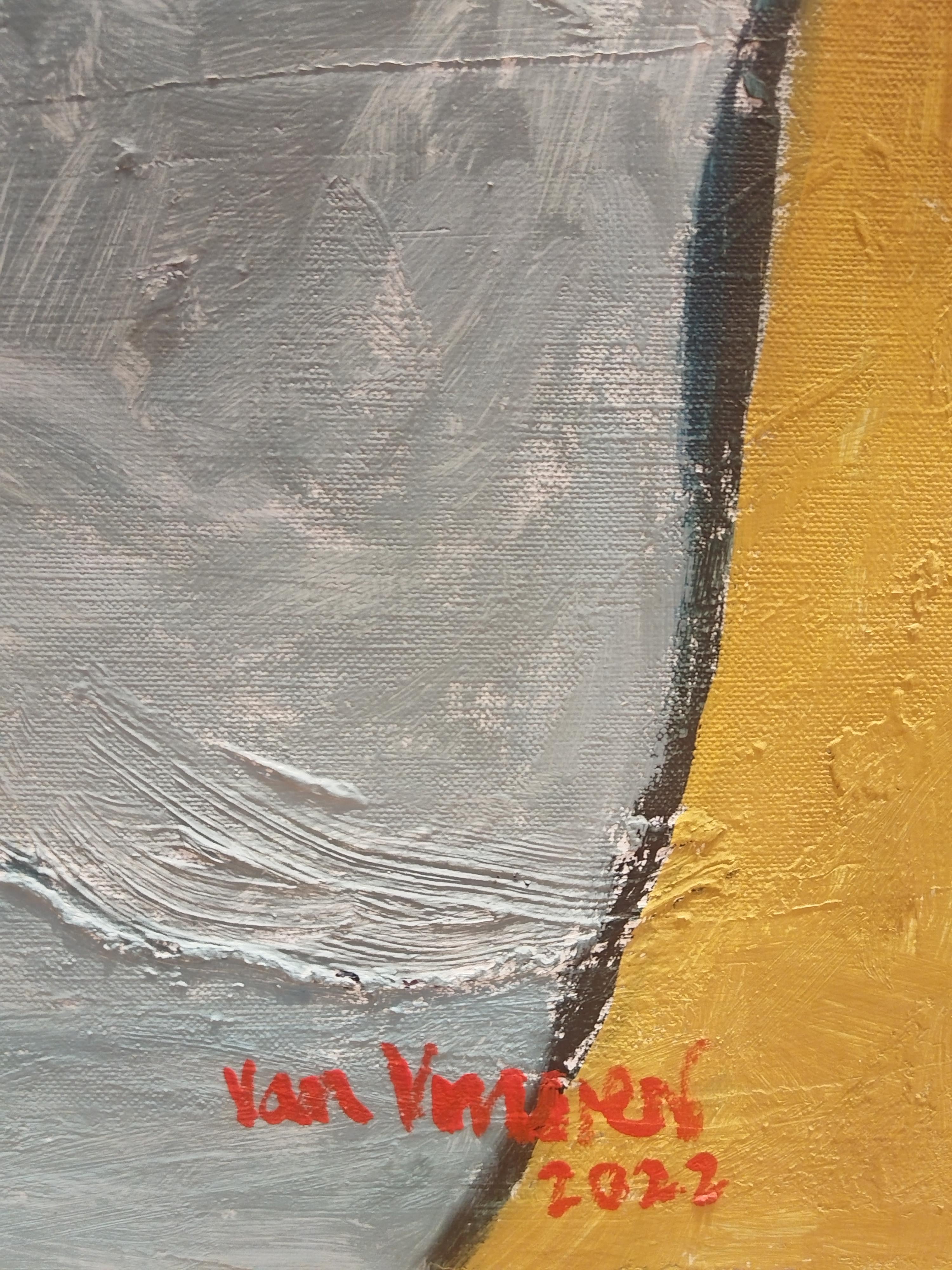 Expressionist Portrait Oil Painting 