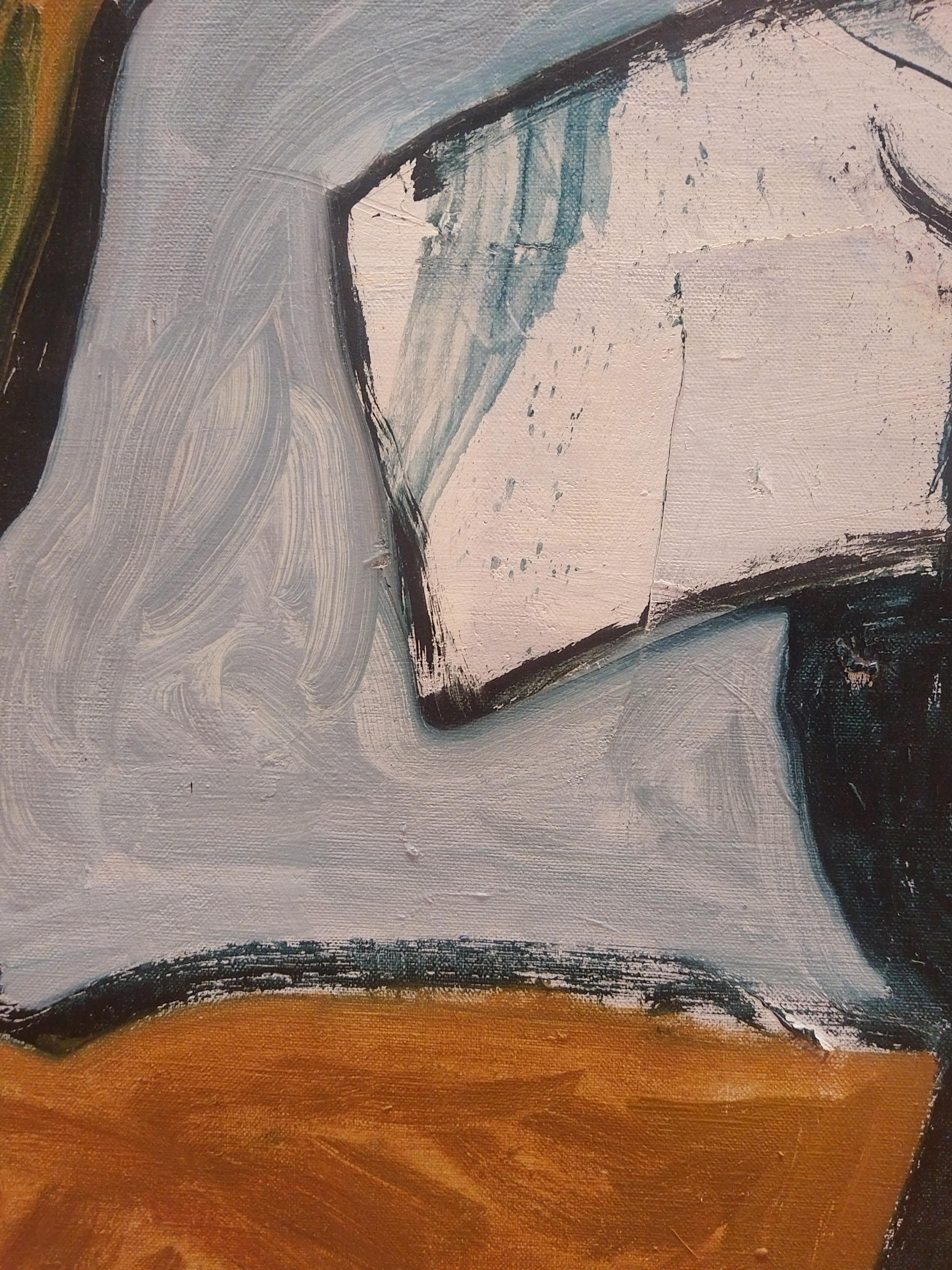Expressionist Portrait Oil Painting 
