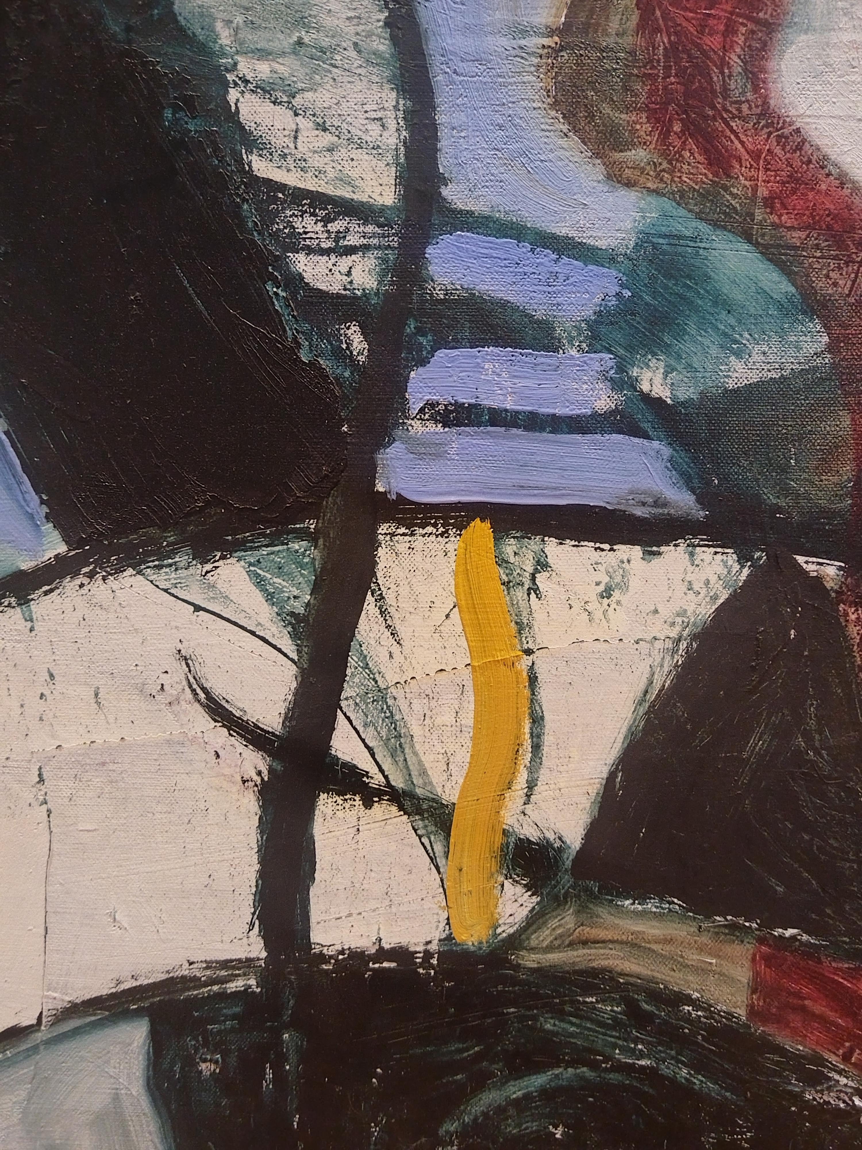 Expressionist Portrait Oil Painting 