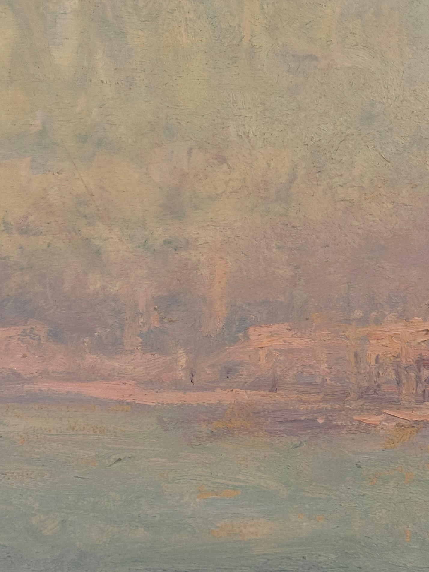Early 20th century French Impressionist landscape, St.Marks, Venice at Sunrise 2