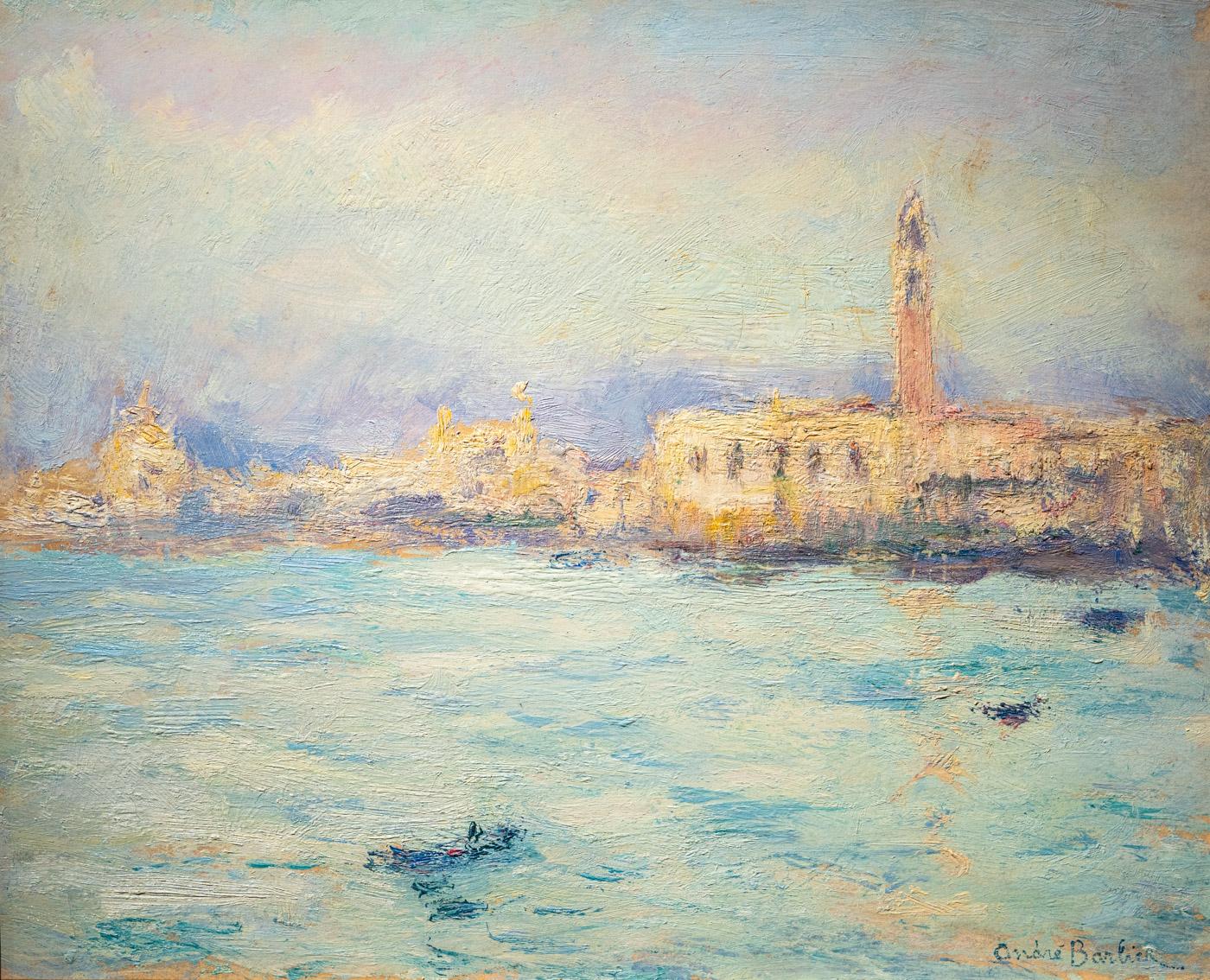 Venise - Painting Posimpresionista de André Georges Barbier