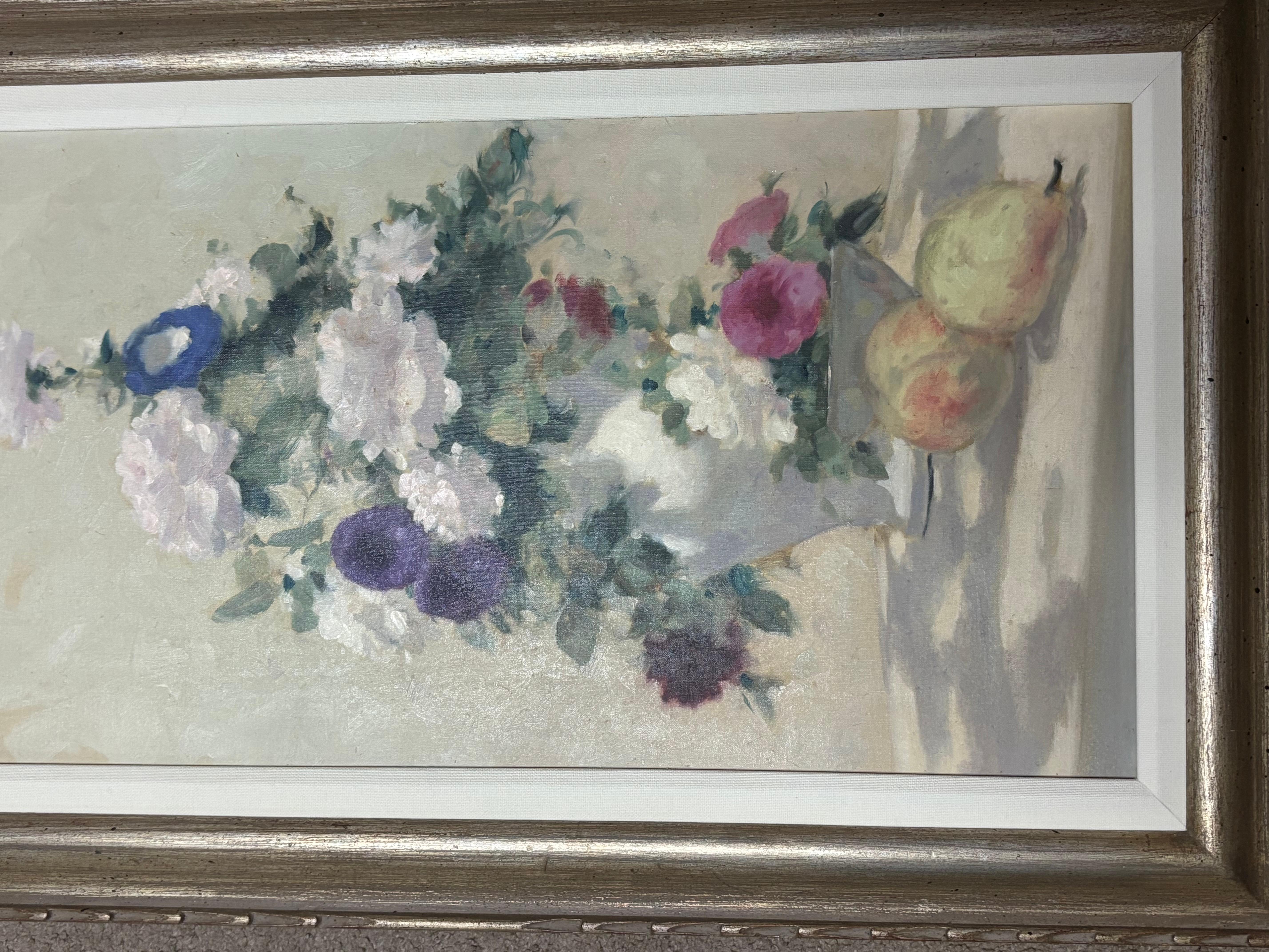 Florale Malerei im Angebot 1