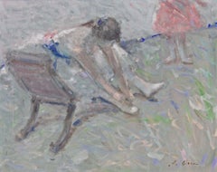 Impressionistisches Gemälde „Ballerina“ von Andre Gisson