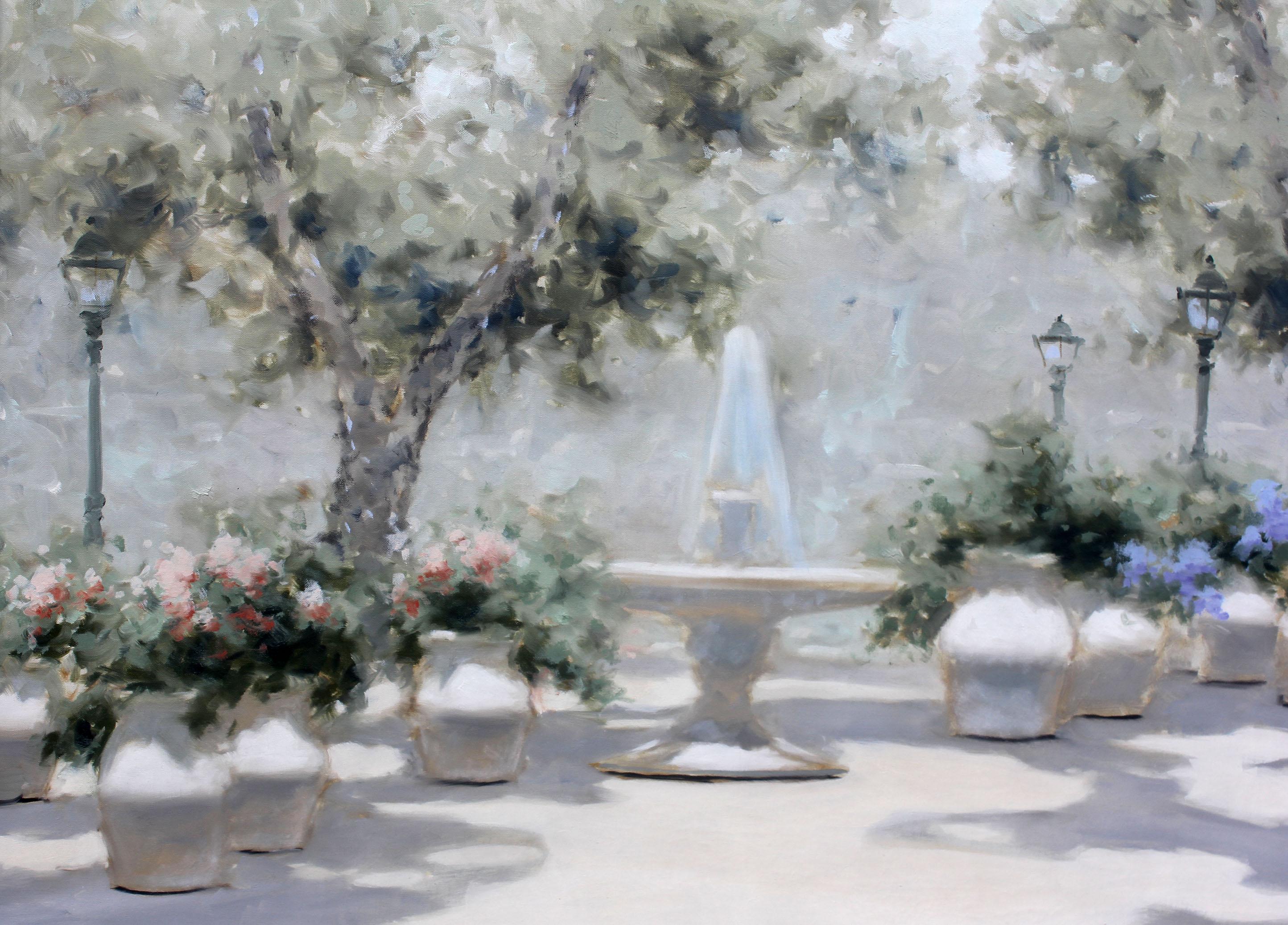 impressionist painting park