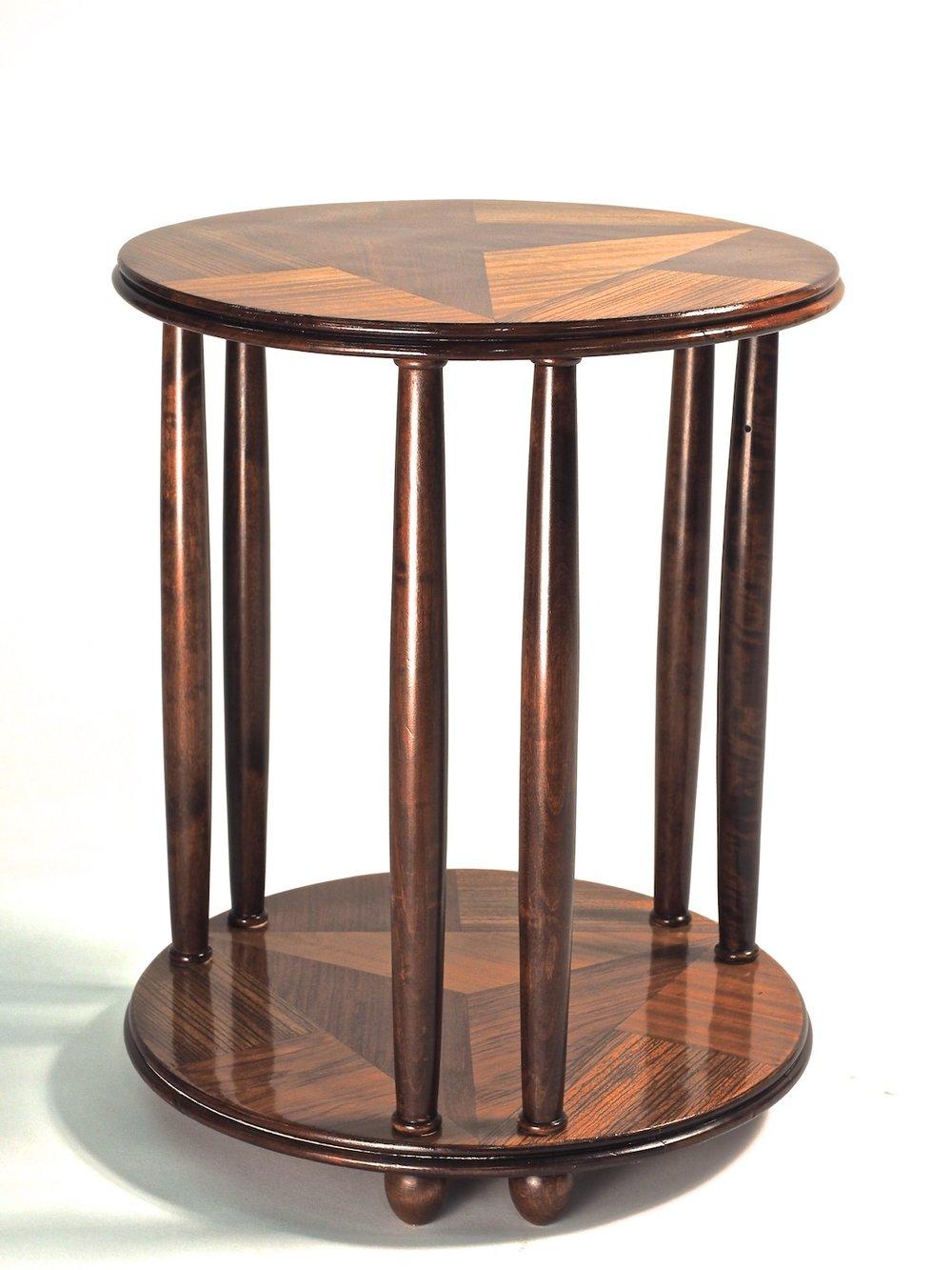 French Andre Groult Cubist Side Table For Sale