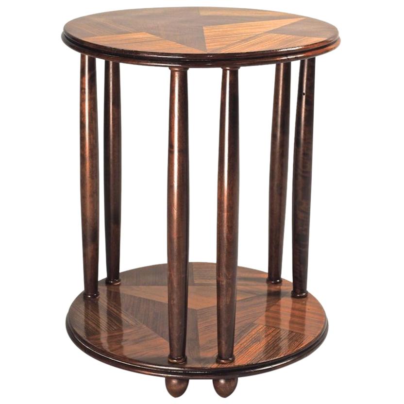 Andre Groult Cubist Side Table For Sale