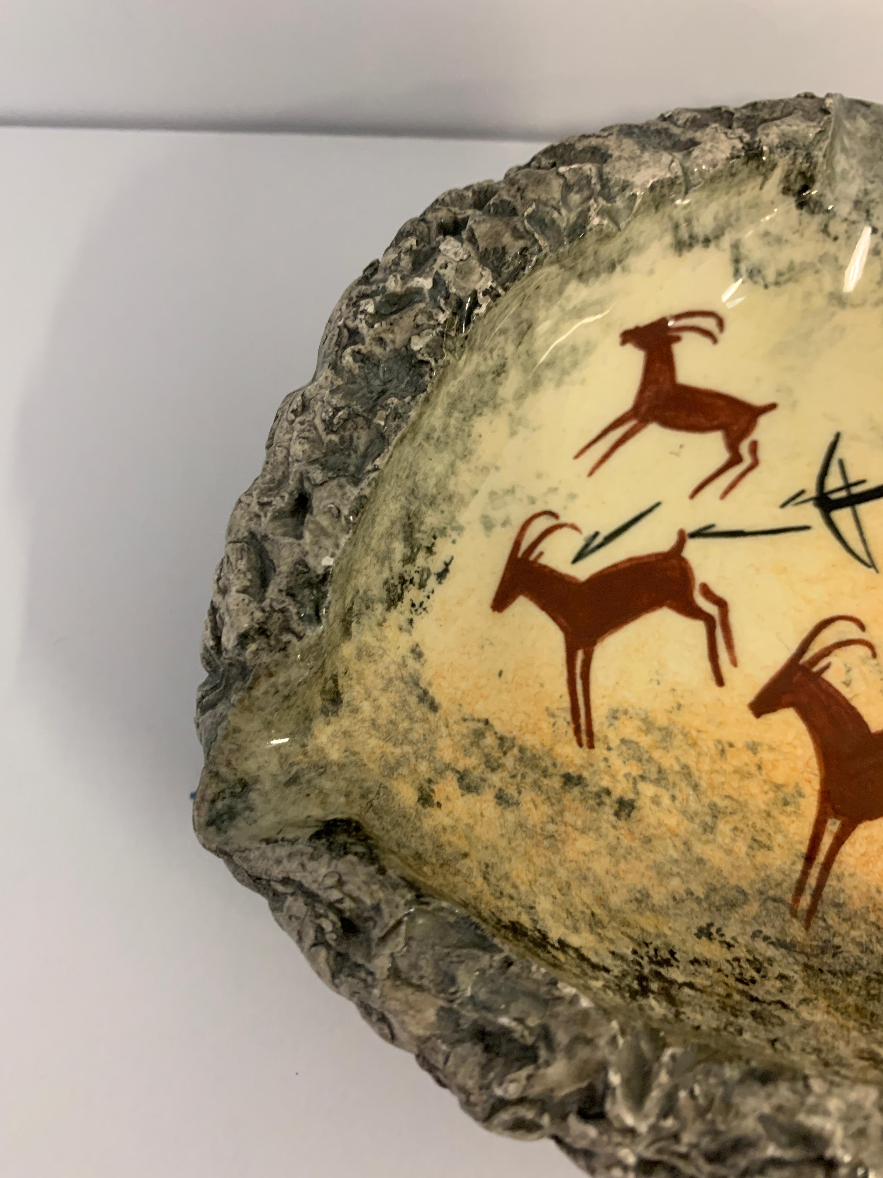 French Andre Guiron Vallauris Lascaux Pottery For Sale