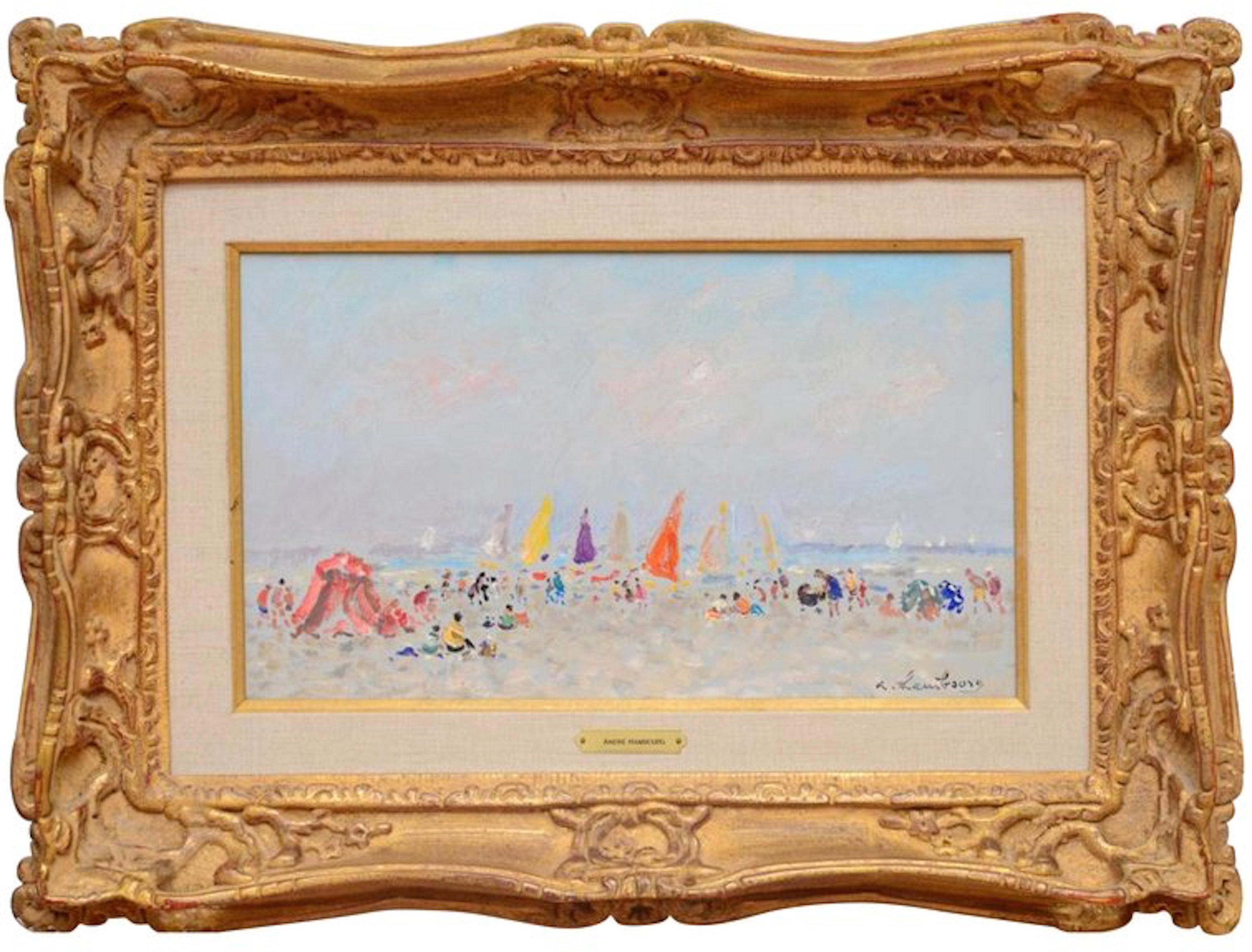 Andre Hambourg Landscape Painting - Deauville