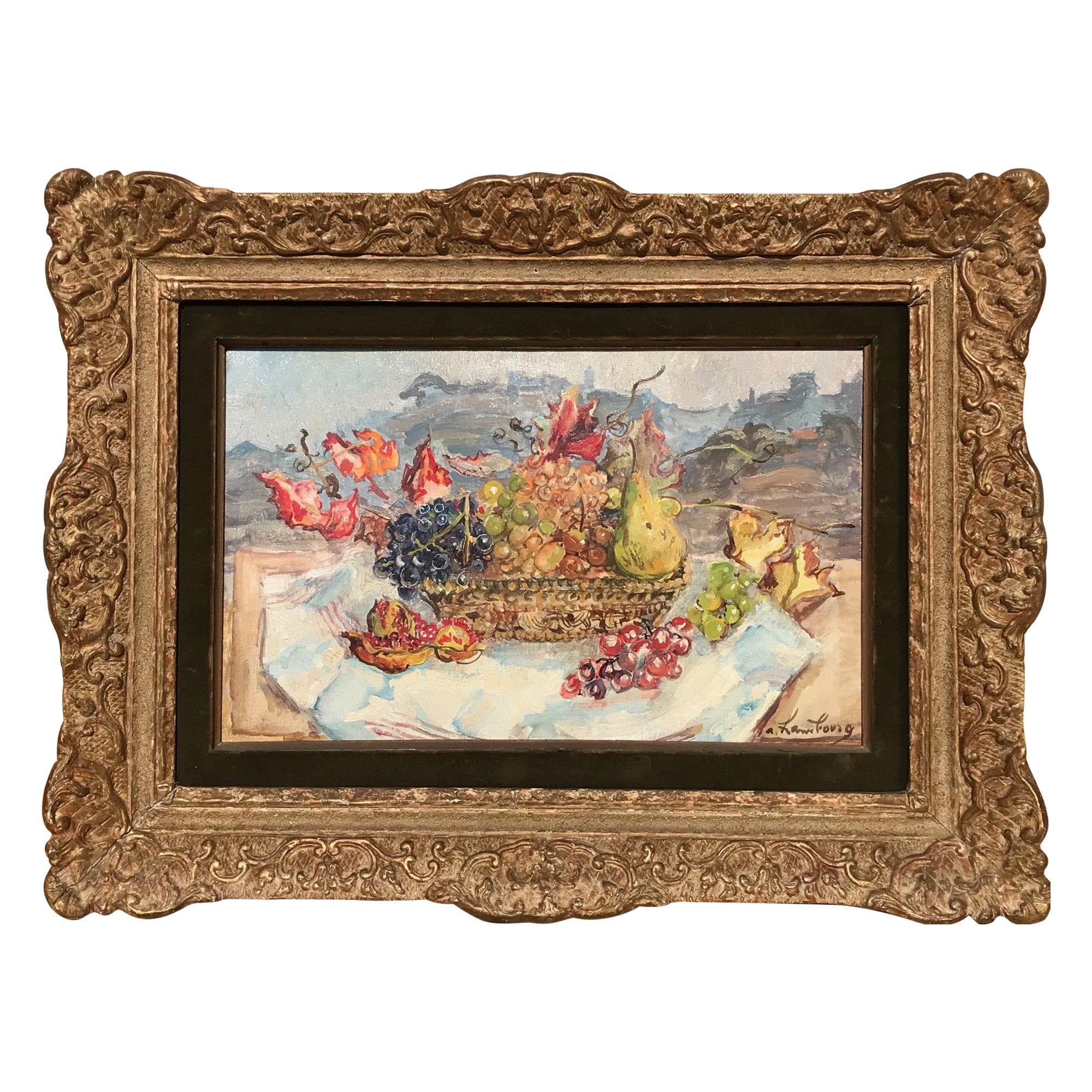 Les fruits d'automne" / Mougins 1957
