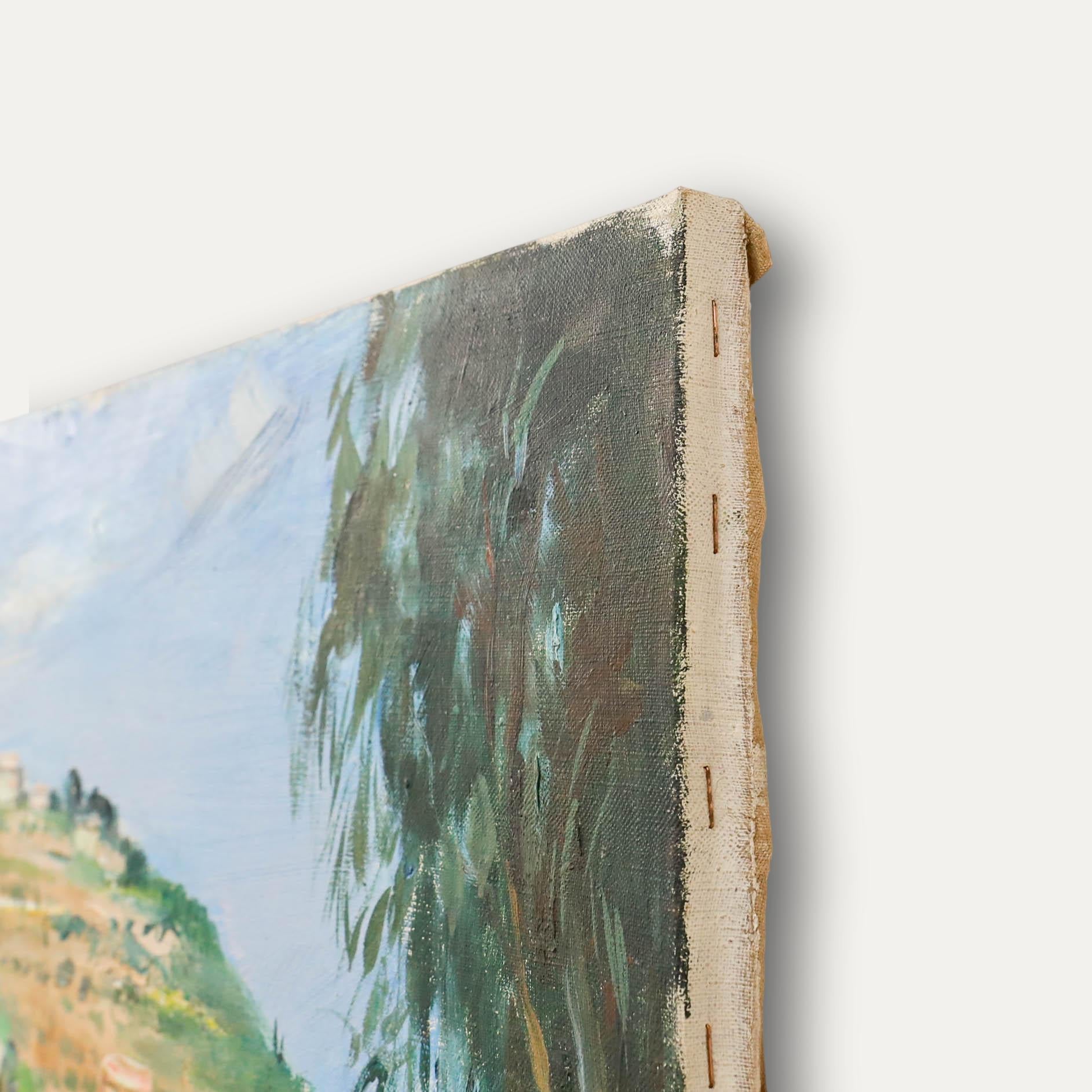 Andre Hofer (1890-1973) - 1960 Öl, Agavenlandschaft im Angebot 1