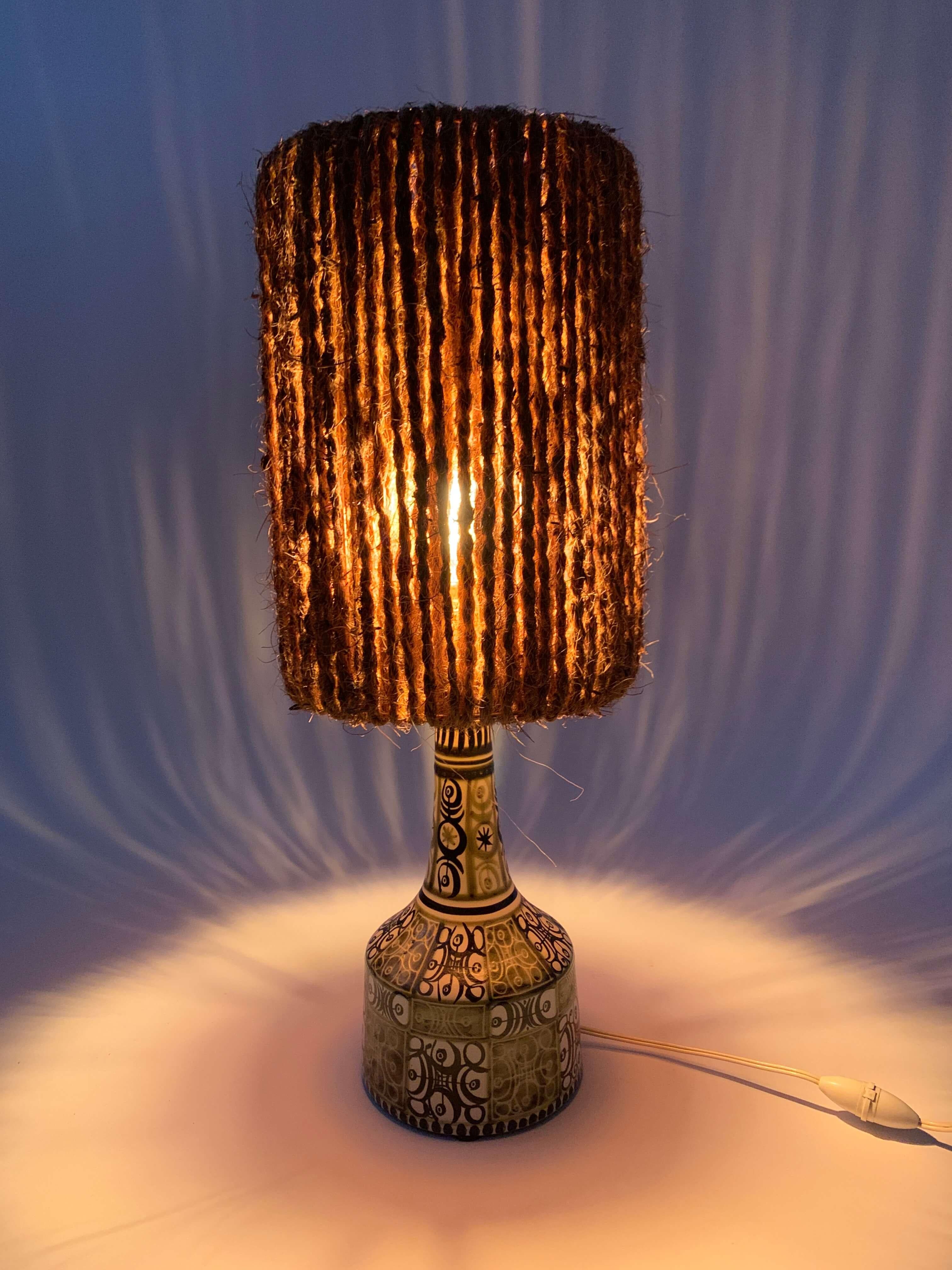 André Horellou set of 2 table lamps In Good Condition For Sale In L’ISLE-SUR-LA-SORGUE, FR