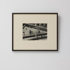 Andre Kerstesz Black and White Framed Stamped Photography