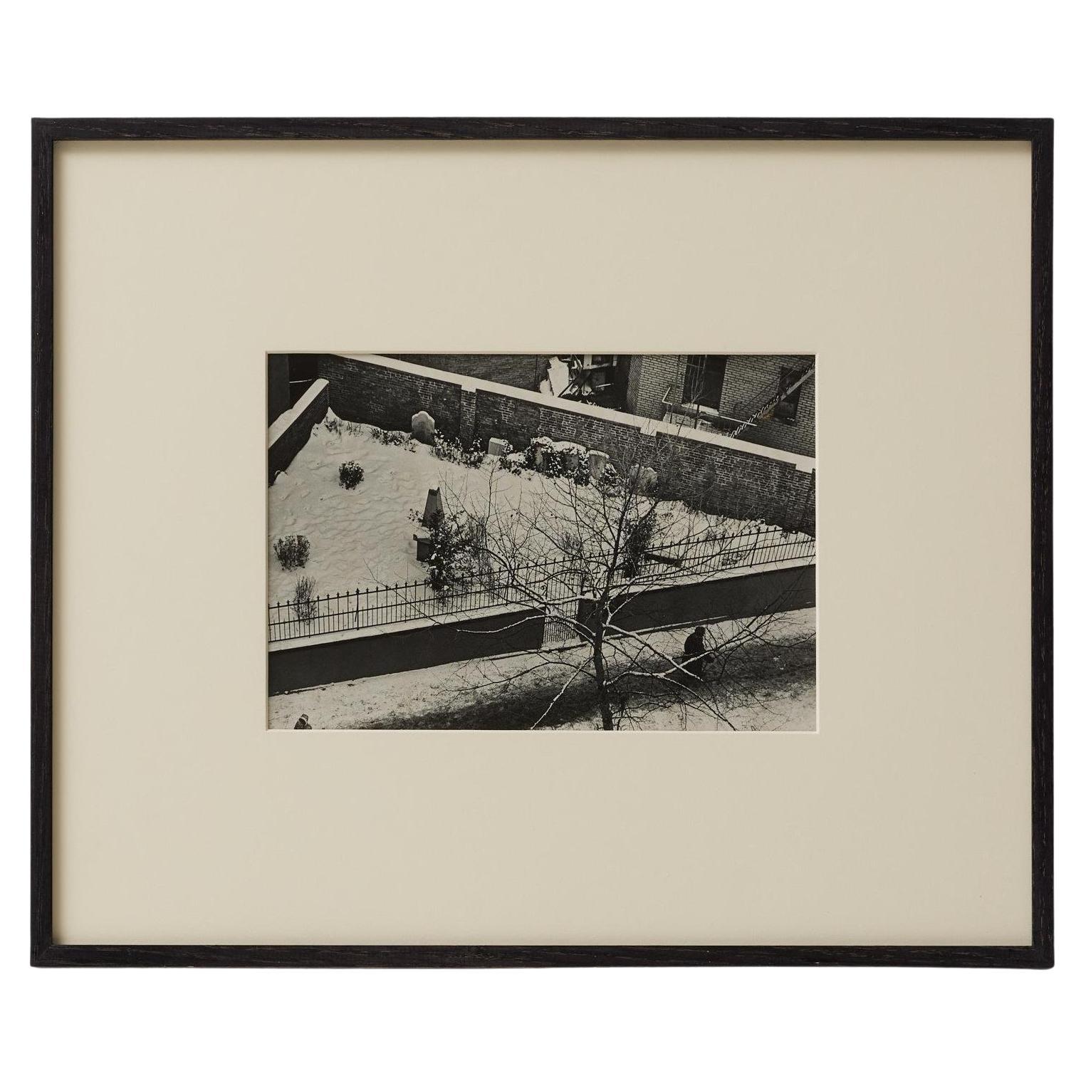 Andre Kerstesz Black and White Framed Stamped Photography For Sale