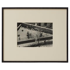 Andre Kerstesz Schwarz-Weiß gerahmte und gerahmte gestempelte Fotografie