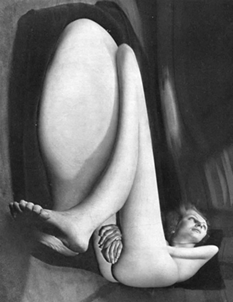 Andre Kertesz Black and White Photograph - Distortion #40, Paris