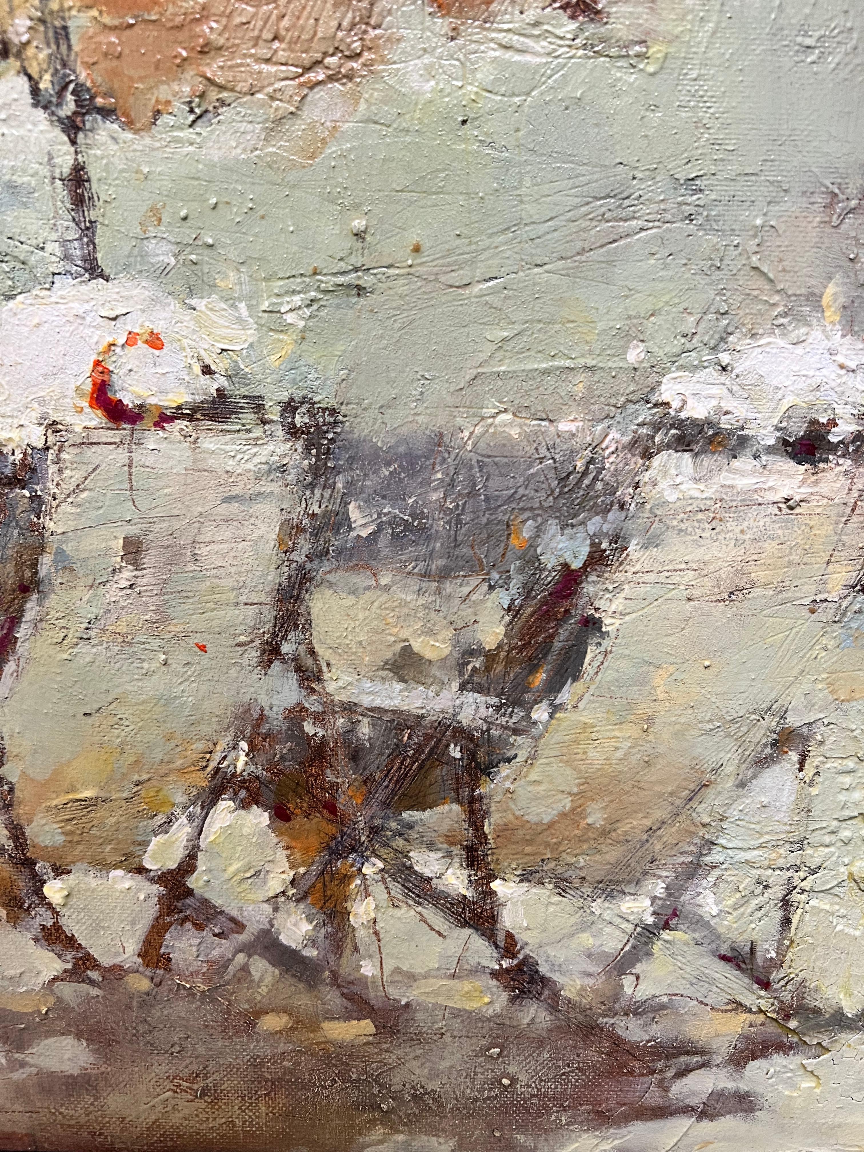 Il s'agit d'une œuvre originale d'Andre Kohn.  Ayant grandi près de la mer Caspienne, Kohn a reçu une éducation artistique formelle à l'université de Moscou, où il a étudié avec des membres de la dernière grande génération d'impressionnistes russes.