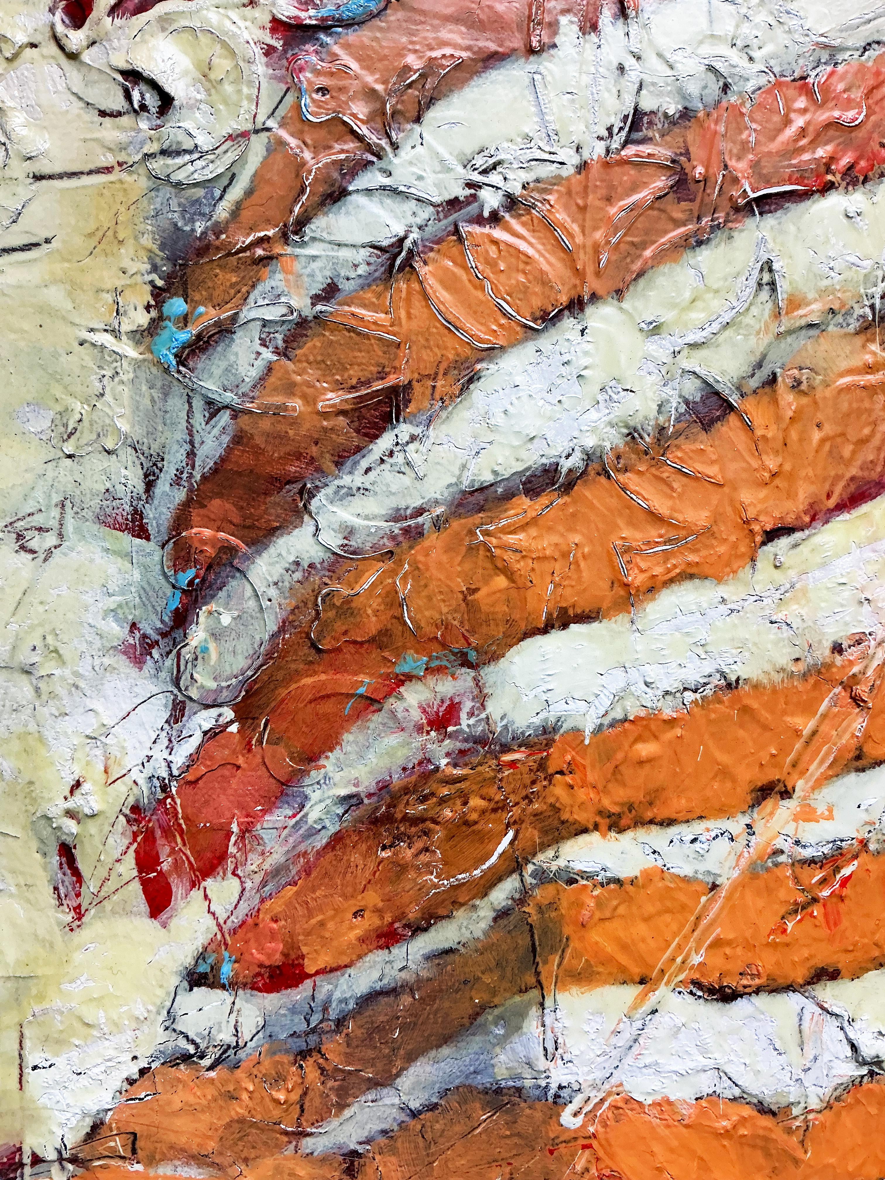 The Beach Hat, Oil, Impressionist, Contemporary Figurative Original Andre Kohn For Sale 1