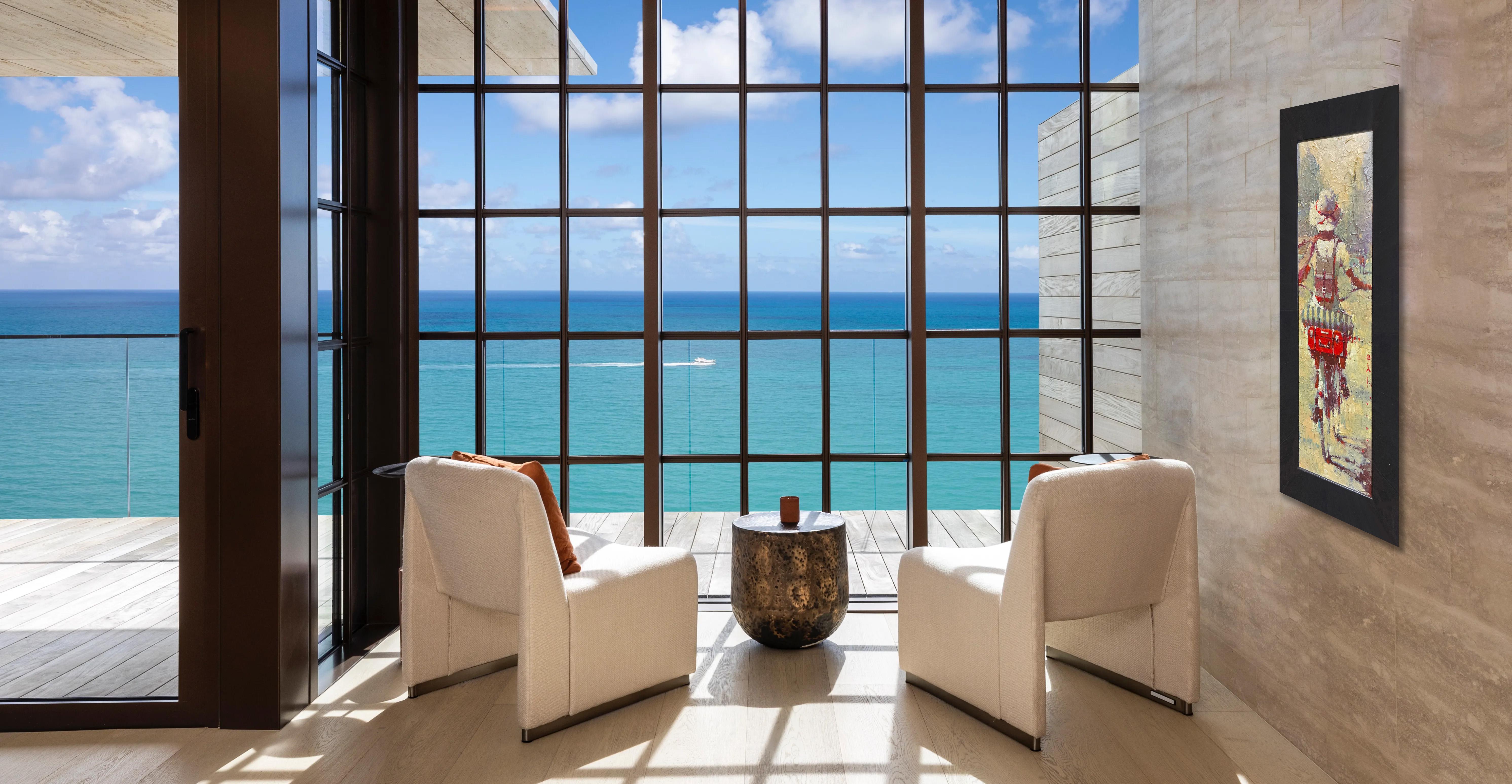 To Marseille, Oil, Impressionist, Contemporary Figurative Original Andre Kohn – Painting von Andre Kohn 